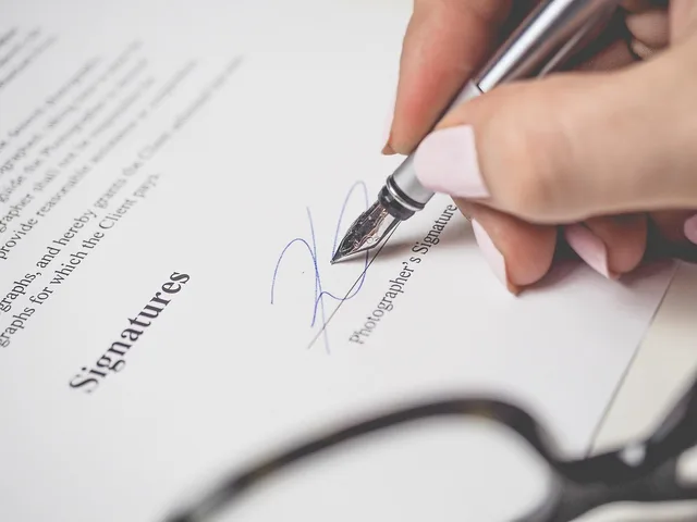 penmanship, pen, signature, document, work, sign, contract, data, office, paper, deal, signature, signature, signature, contract, contract, contract, contract, contract. Programmatic agency contracts after the CMA study