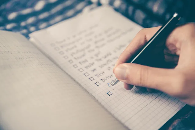 checklist, goals, box, notebook, pen, people, man, hand, to do, business, brown business, brown laptop, brown company, brown box, checklist, checklist, checklist, checklist, checklist. What belongs on a programmatic advertising quality checklist?